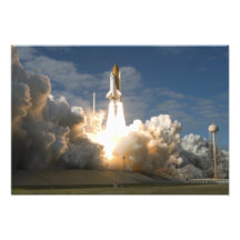 Raumfähre Atlantis hebt 8 weg Fotodruck