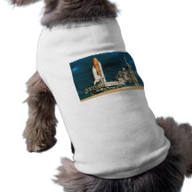 Raumfähre Kolumbien Hund T Shirts