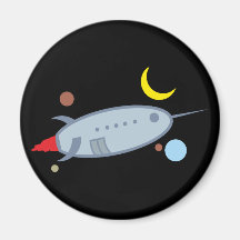 Raumschiff spaceship magnets