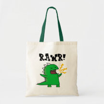 RAWR Dino - kundengerecht! Einkaufstaschen