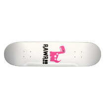 Rawr Dino Rosa Personalisiertes Deck