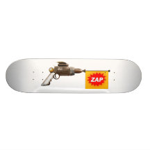 raygun personalisiertes skatedeck