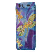 RAZR Fall-Libelle auf Silk Malerei Droid RAZR Hüllen