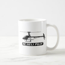 RC Hubschrauber-Pilot Kaffee Haferl