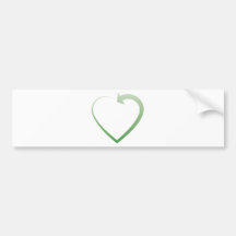 Recyceln des Zeichens Auto Sticker