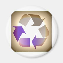 Recyceln Sie #2 Magnete