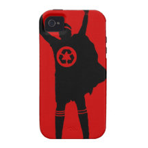 recyceln Sie iPhone 4 Hülle