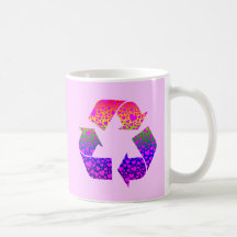 recyceln Sie Kaffeehaferl