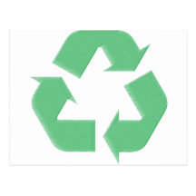 Recyceln Sie Ökologie-Produkte u. Entwürfe! Postkarten