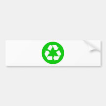 Recyceln Sie Symbol - verringern Sie, verwenden Si Autosticker