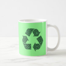 RECYCELN Sie Tee Tassen