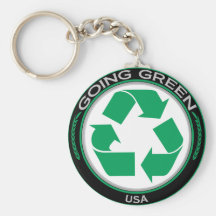 Recyceln Sie USA Schlüsselband