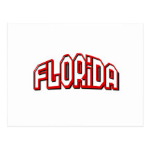 Red Florida Post Cards