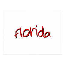 Red Florida Postcards