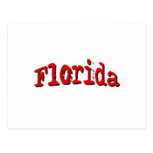 Red Florida Postcards