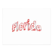 Red Florida Postcards