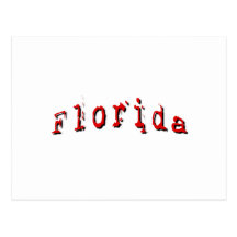 Red Florida Postcards