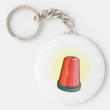 Red Light Siren Key Chains