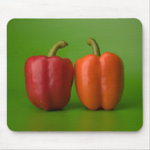 red&orange Paprika Mauspad