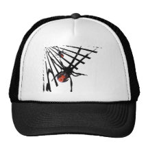 Redback-Spinne Baseball Caps