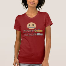Reden ist Silber, schweigen ist Gold ist Panzerkle Tshirt