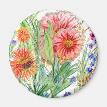 Redflowrs Garten zweimal Magnete