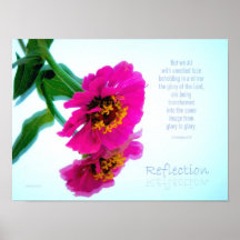 Reflexions-Plakat 15,25 x 11,41