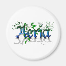 Regelmäßiges Aeria Logo Kühlschrankmagnete