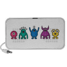 Regenbogen-alien-Monster Speaker
