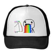 Regenbogen-Computer-Gesichts-Typ Mützen