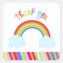Regenbogen danken Ihnen, Aufkleber zu bevorzugen