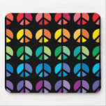 Regenbogen der FRIEDENSmausunterlage Mauspads