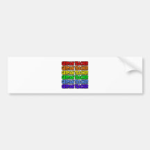 Regenbogen-Deutsch-Lehrer Autosticker
