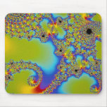 Regenbogen-Fraktal Mauspads