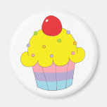 Regenbogen-kleiner Kuchen Magnete