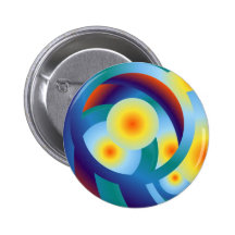 Regenbogen-Kugel-Knopf Anstecknadelbutton