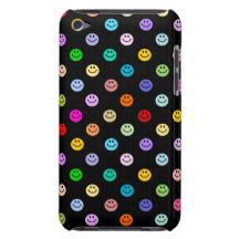 Regenbogen-MehrfarbenSmiley-Muster Case-Mate iPod Touch Hülle