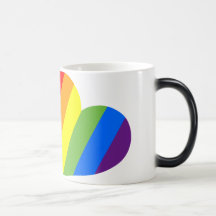 Regenbogen-Paare Tee Haferl