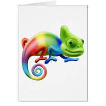 Regenbogenchamäleon Karten