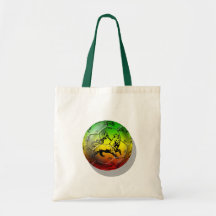 Reggae-Fußball - Rasta Fußball-Fußballteam Tragetaschen