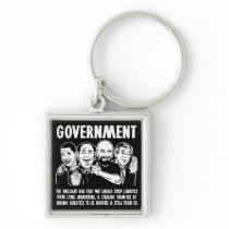 Regierung Lunatics Prämie Keychains schlüsselanhänger