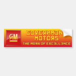 Regierung Motor-Marx des Leistungs-Autoaufklebers