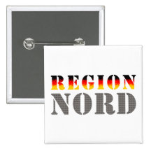 Region Nord - Norddeutschland Anstecknadelbutton