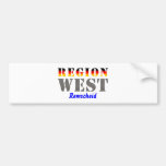 Region West - Remscheid Autosticker