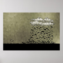 regnerischer Tag Poster