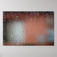Regnerischer Tagesdruck 8x12" 8x10 " Poster