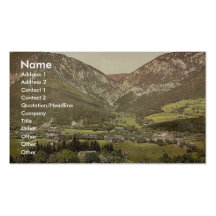 Reichenau, von Schweiger-Bauer, Niederösterreich,  Visitenkarten Vorlage