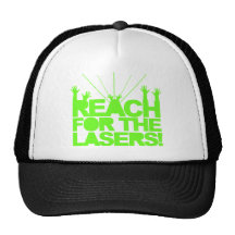 Reichweite für die Laser Baseballcaps