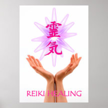 Reiki Heilen Plakatdrucke