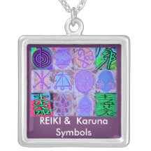 Reiki n Karuna Symbole Amulett
